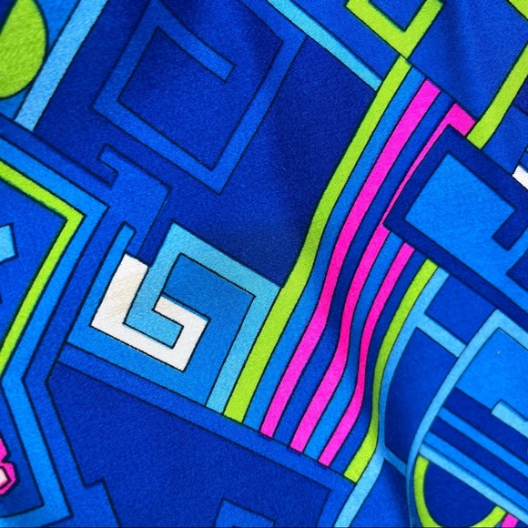 VINTAGE 60s MOD PYKETTES maxi SKIRT MCM - Picture 4 of 7